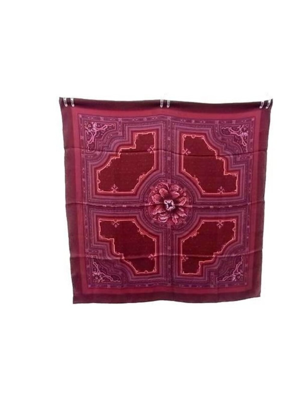 Louis Vuitton Scarf Carre 90 les Decors Parisiens AU Siecle Paris Decor